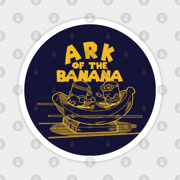 Ark of the Banana Funny Religious Biblical Cartoon Magnet by BoggsNicolas